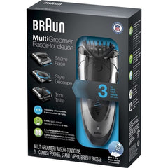Braun Men’s Electric Shaver, Styler & Trimmer 3-in-1, Wet & Dry, Black | MG5090
