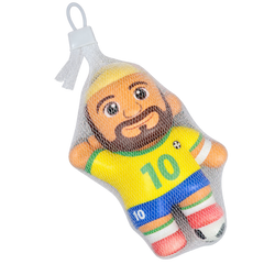 Football Player Plush Doll Toy - Yellow #10 Kit Design | 2446A-2-YELLOW