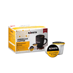 Barista K-Cup مزيج فطور 12 كوب/صندوق - قهوة أمريكية | K-C001