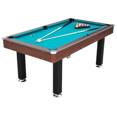 Billiard Pool Table with Cues, Balls & Triangle Rack | BT-3007