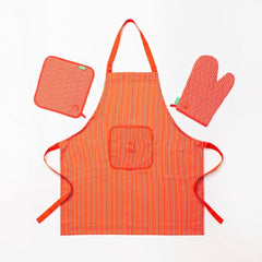 Benetton Apron 75X85CM 190GSM 100% Cotton Red | BE-2355