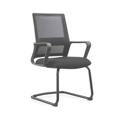 Valencia Visitor Chair ,Grey Back+ Black Seat | DZY-C503 (325)