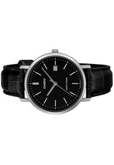 Casio Men 3-Hand Watch - Black | MTP-VT06L-1BDF