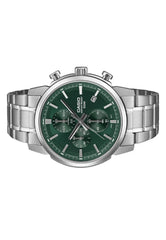 Casio Men 3-Hand Watch - Green / Silver | MTP-E510D-3AVDF