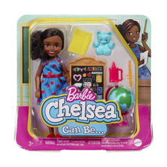 Barbie Chelsea Can Be Teacher Doll & Playset with Classroom Accessories | HCK69