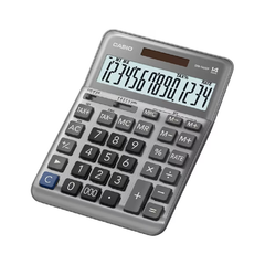 Casio Desktop Digital Calculator - Silver | DM-1400F-W-DP