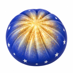 Liberty Dumplings 250 Edition Collectible Dumpling Toy - Blue & Gold Burst | 2446A-4