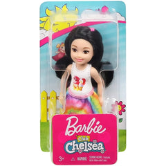 Barbie Club Chelsea Doll Brunette with Kitty Top | FXG77