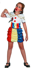Clown Zombie Girl Costume (Dress) - Small Size | 091305