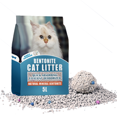 Bentonite Clumping Cat Litter - 5L