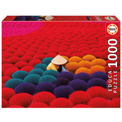Educa 20282 - Colorful Incense Sticks Vietnam 1000-Piece Jigsaw Puzzle | 20282