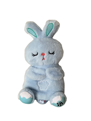 Soft Sleeping Rabbit Plush Toy – Blue | 312-4