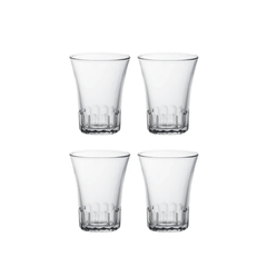 Duralex Set Of 4 Clear Tumbler 13 cl | 1003AC04A0111
