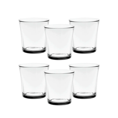 Duralex Set of 6 Lys Clear Tumbler 21 cl | 1011AB06A0111