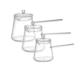 Dorsch Glass MilkPot Set - Set of 3 | DH-09250