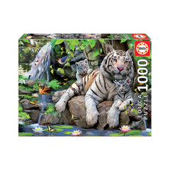 Educa White Tigers Puzzle – 1000 Pieces | 14808