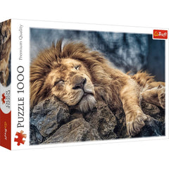 Trefl Sleeping Lion Puzzle - 1000 Pieces | 10447