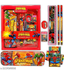 Marvel Spider-Man School Stationery Set with Notebook & Accessories | WJ1935B