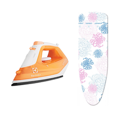 Electrolux Steam Iron with Free Leifheit Ironing Board Cover | ESI4007 + LF 71598