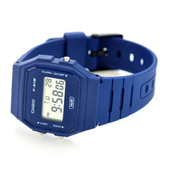 Casio Vintage Digital Men Watch - Blue / Light Blue | F-91WB-2A1DF
