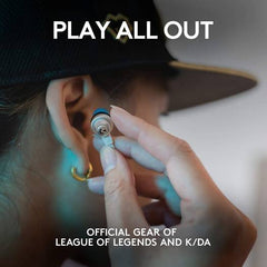Logitech G333 K/DA League of Legends Gaming Earphones with Mic | 981-000984