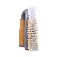 Full Circle Grunge Buster Grout & Tile Scrub Brush, Grey | FC11125GY