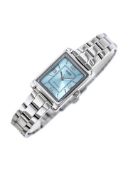 Casio Women 3H Watch - Silver / Blue | LTP-1234DD-2ADF