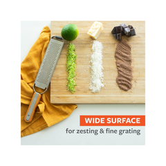 Full Circle Simply the Zest Fine Grater and Zester with Food Catcher | FC22703