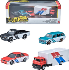 Hot Wheels Premium Car Culture Team Transport Drift GReddy Collector's Collection 4 Pack 1:64