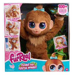 FurReal Peanut the Playful Monkey Interactive Plush | AL-BL-249