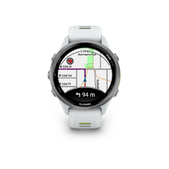 Garmin Forerunner 970 Smart Watch, - Titanium with Whitestone Case and Whitestone/Translucent Amp Yellow Band | 010-02969-11
