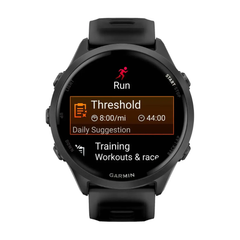 Garmin Forerunner 570 Smart Watch- 47mm Slate Grey Aluminium with Translucent Black/Black Band | 010-02971-00
