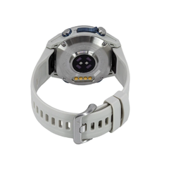 Garmin Descent MK3i Smart Watch 43 mm -Stainless Steel with Fog Grey Silicone Band | 010-02753-04