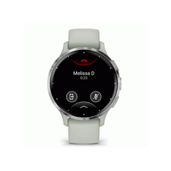 Garmin Venu 3S Health Fitness GPS Smartwatch - Gold Stainless Steel Bezel with Sage Gray | 010-02785-01