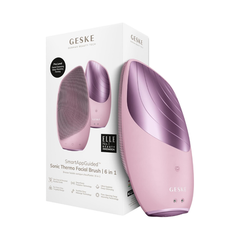 Geske Sonic Thermo 6-in-1 Facial Brush - Pink | GESGK000007PK01