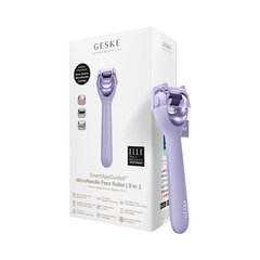 Geske MicroNeedle 9-in-1 Face Roller - Purple | GESGK000053PL01