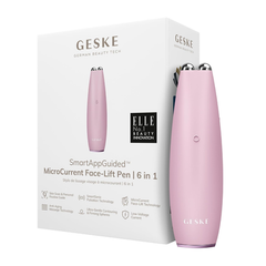 Geske 6 in 1 MicroCurrent Face Lift Pen, Pink | GESGK000013PK01