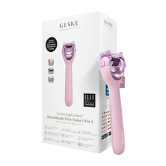 Geske MicroNeedle 9-in-1 Face Roller - Pink | GESGK000053PK01