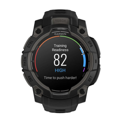 Garmin Instinct 3 45mm AMOLED Smartwatch - Black with Black Band | 010-02936-00