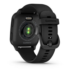 Garmin Venu Sq2 Smartwatch - Slate Aluminium Bezel with Black Case and Silicone Band | 010-0700-10