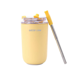 Green Lion 280ML Vacuum Travel Mug Lite - Cream | GNVATMUG280CM