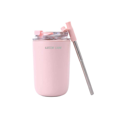 Green Lion 280ML Vacuum Travel Mug Lite - Pink | GNVATMUG280PK