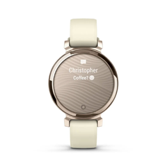 Garmin Lily 2 Smartwatch - Cream Gold with Coconut Silicone Band | 010‑02839‑00