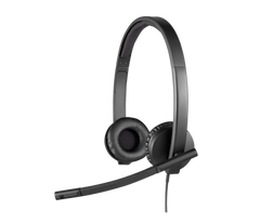 Logitech Headset Stereo H570e USB-C – Black | 981-001431