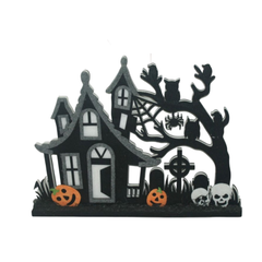 Halloween Decoration Tabletop Haunted House | 716AA1683