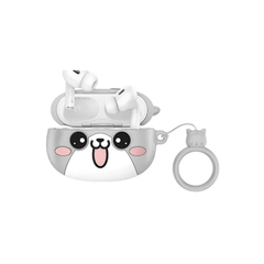 Hoco EW48 True Wireless Bluetooth Earbuds with Silicone Case- Misty Cat
