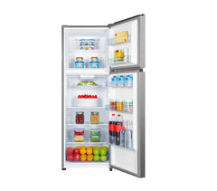 Hisense Refrigerator Top Mount 12 Cft 2 Doors Silver | RT328N4DGN