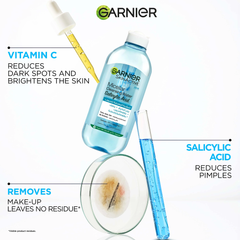 Garnier Fast Clear Micellar Water with Salicylic Acid for Acne Prone Skin - 400ml