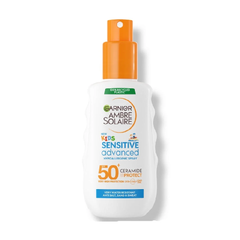 Garnier Ambre Solaire Sensitive Advanced SPF50 + Ceramide Protect Sunscreen Spray For Kids - 150ml