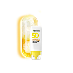 Garnier Super UV Invisible Serum Sunscreen With SPF50 For All Skin Types - 30ml
